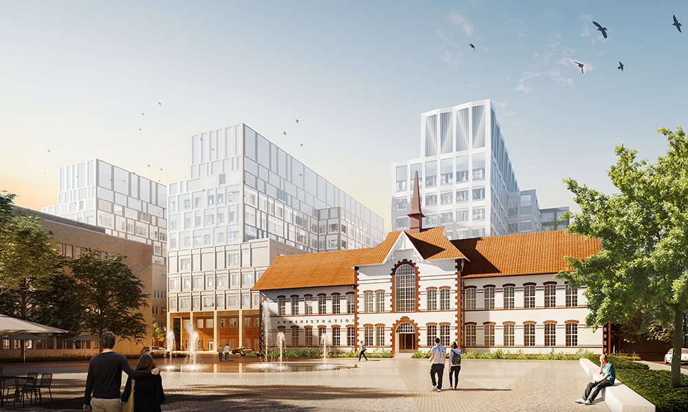 Illustration: White arkitekter Illustration: White arkitekter