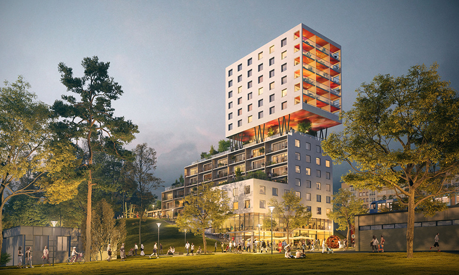 Belatchew Arkitekter/Sveafastigheter Bostad Belatchew Arkitekter/Sveafastigheter Bostad