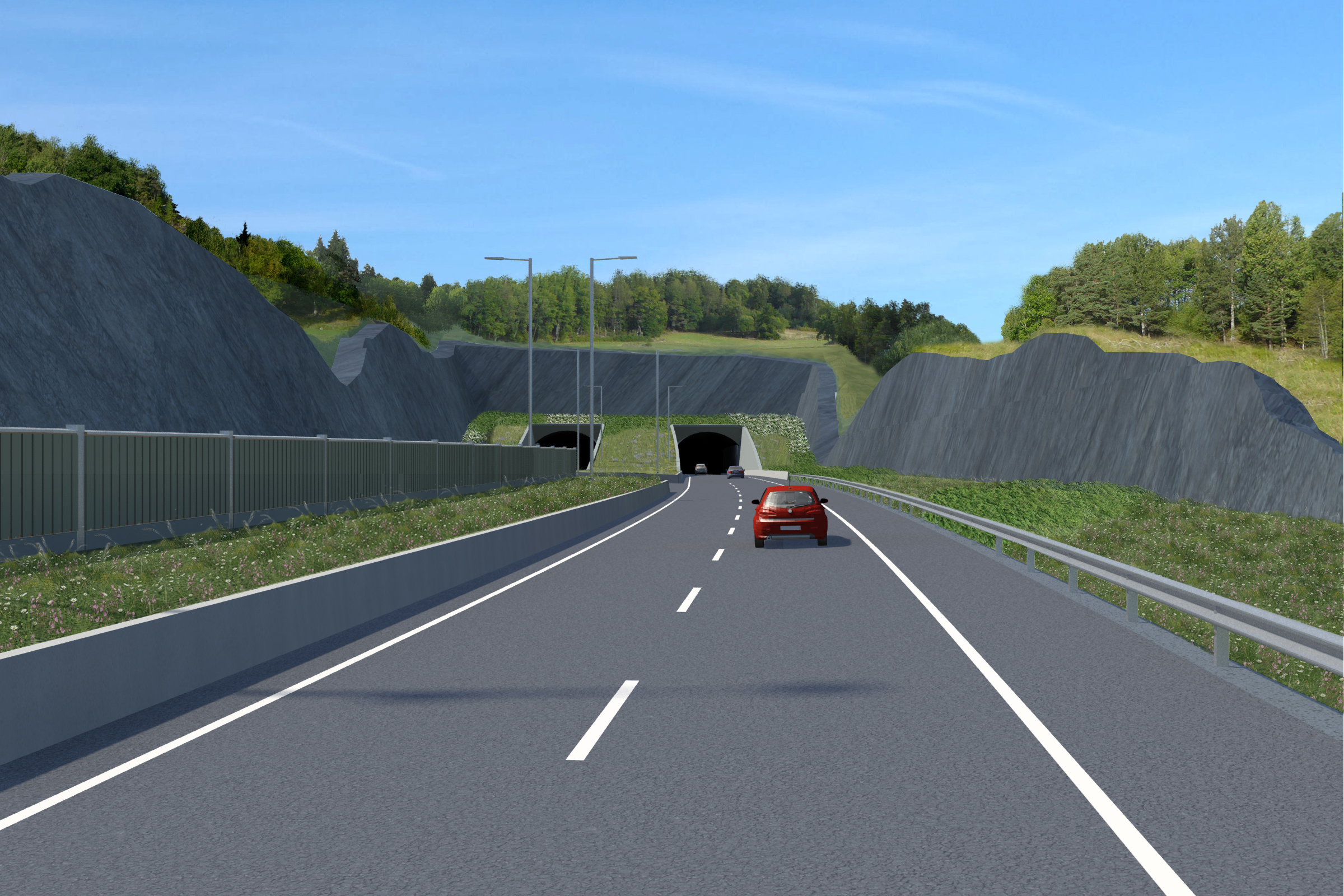 Tvärförbindelsen Södertörn illustration