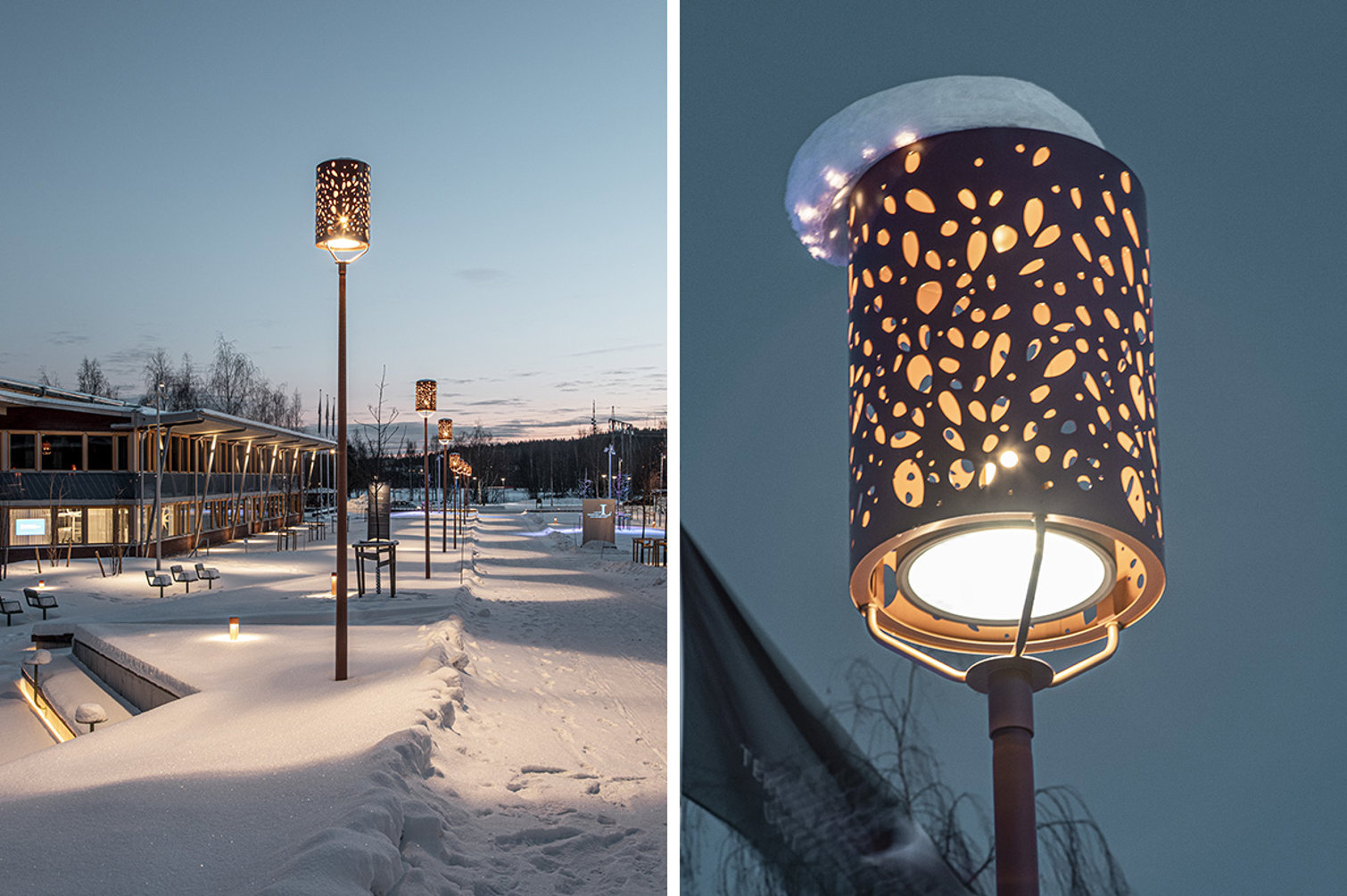 Regnbågsallén i Luleå