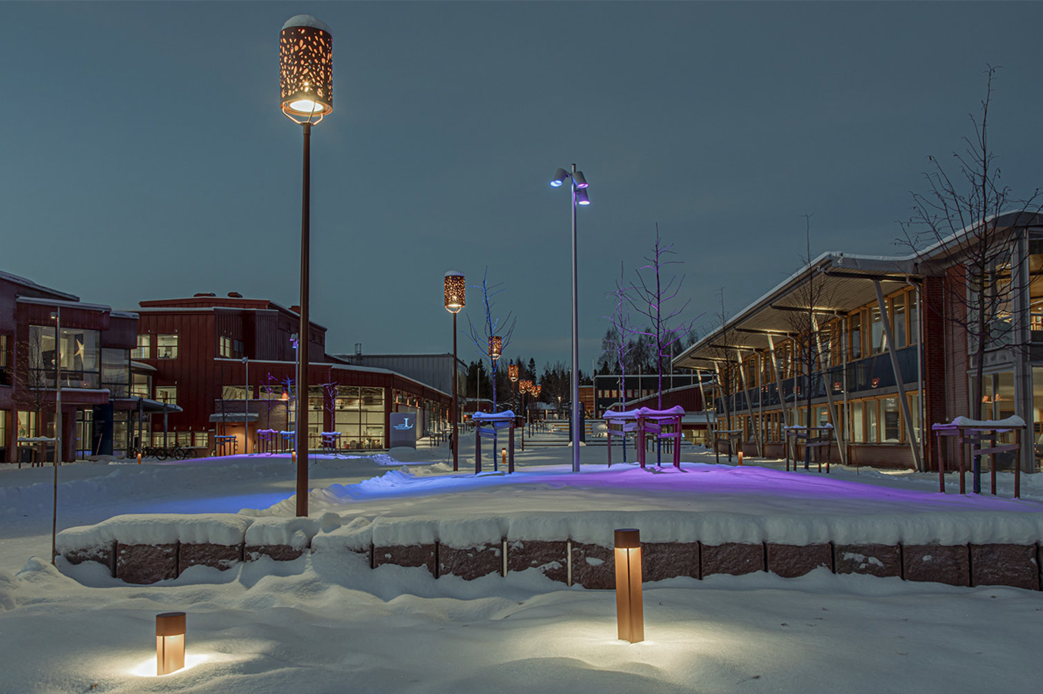 Regnbågsallén i Luleå