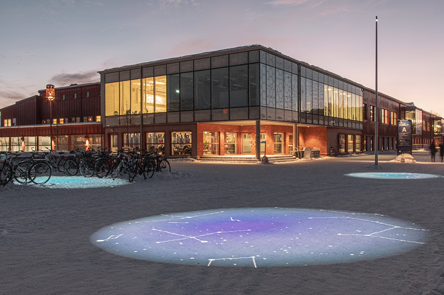 Regnbågsallén i Luleå