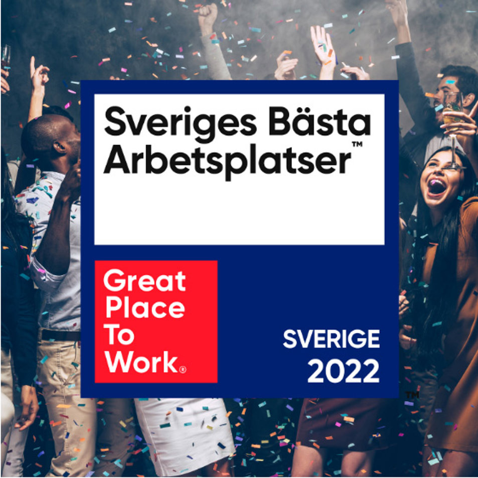 Sveriges Bästa Arbetsplatser GTPW 2022