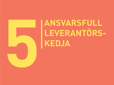 Ansvarsfull leverantörskedja
