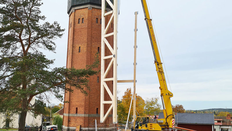 Norra berget konstruktion