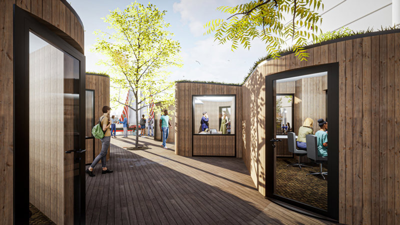 Co2Co vår paviljong i Oceanhamnen under H22 City Expo