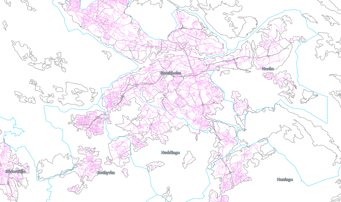 En bild &ouml;ver Stockholm