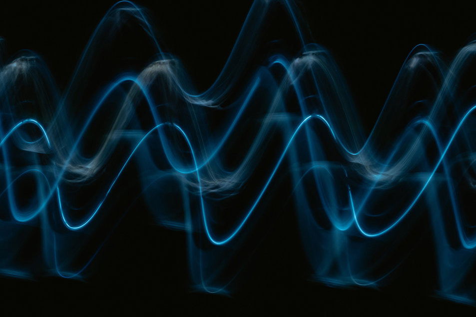 Bild på ljudvåg